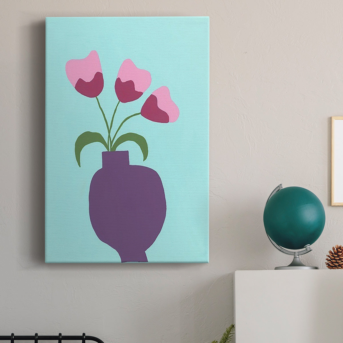 Modern Blooms I - Canvas Art Print