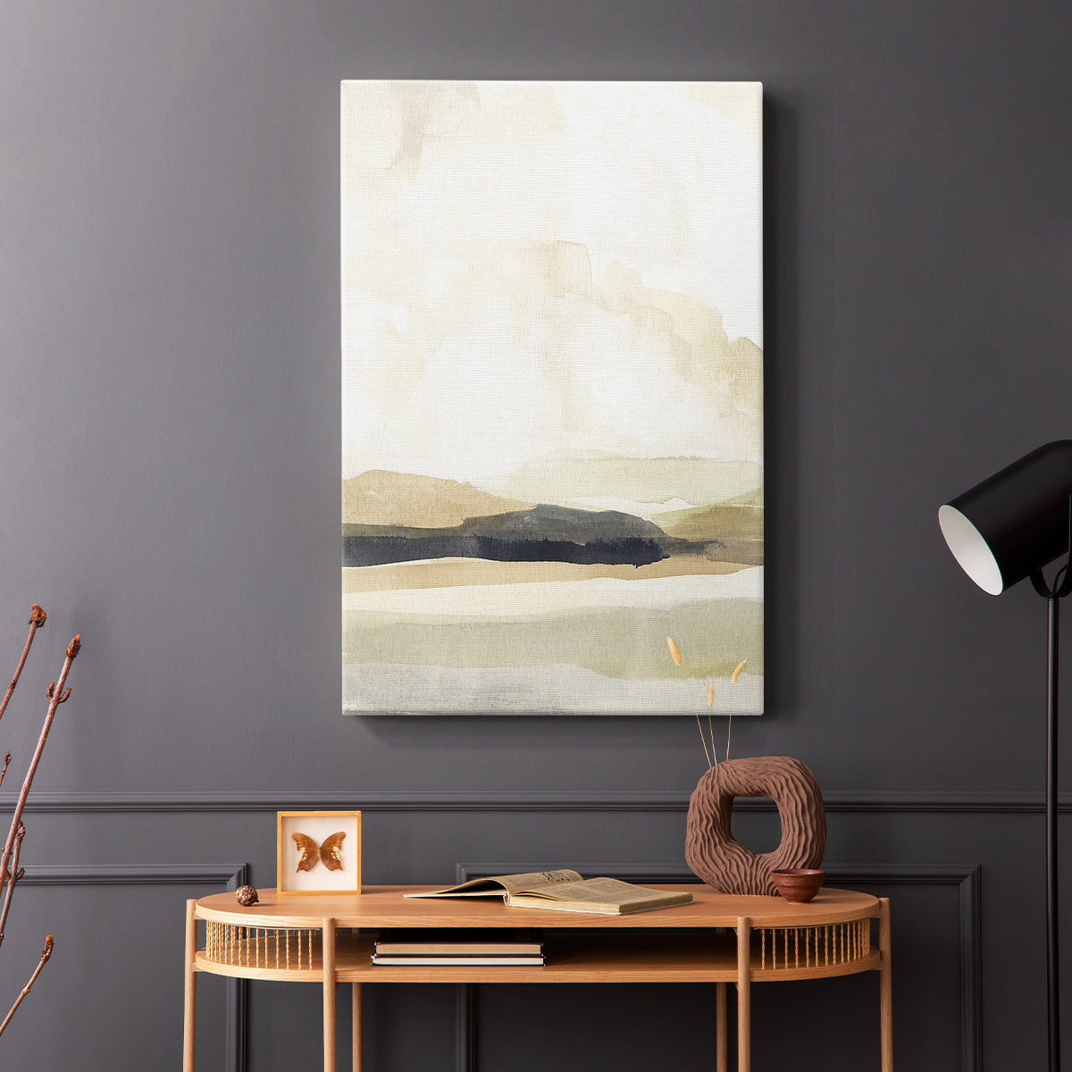 Slate Movement I - Canvas Art Print