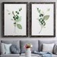 Sprigs in Green I   - Premium Framed Canvas 2 Piece Set - Ready to Hang