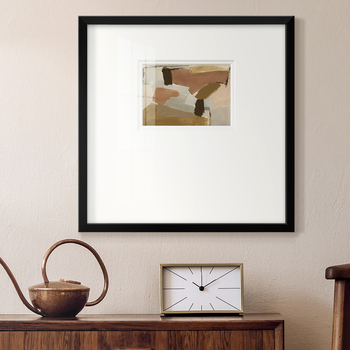 Almondine II Premium Framed Print Double Matboard