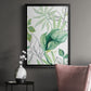 Tropical Palm Chorus II - Modern Framed Canvas Print