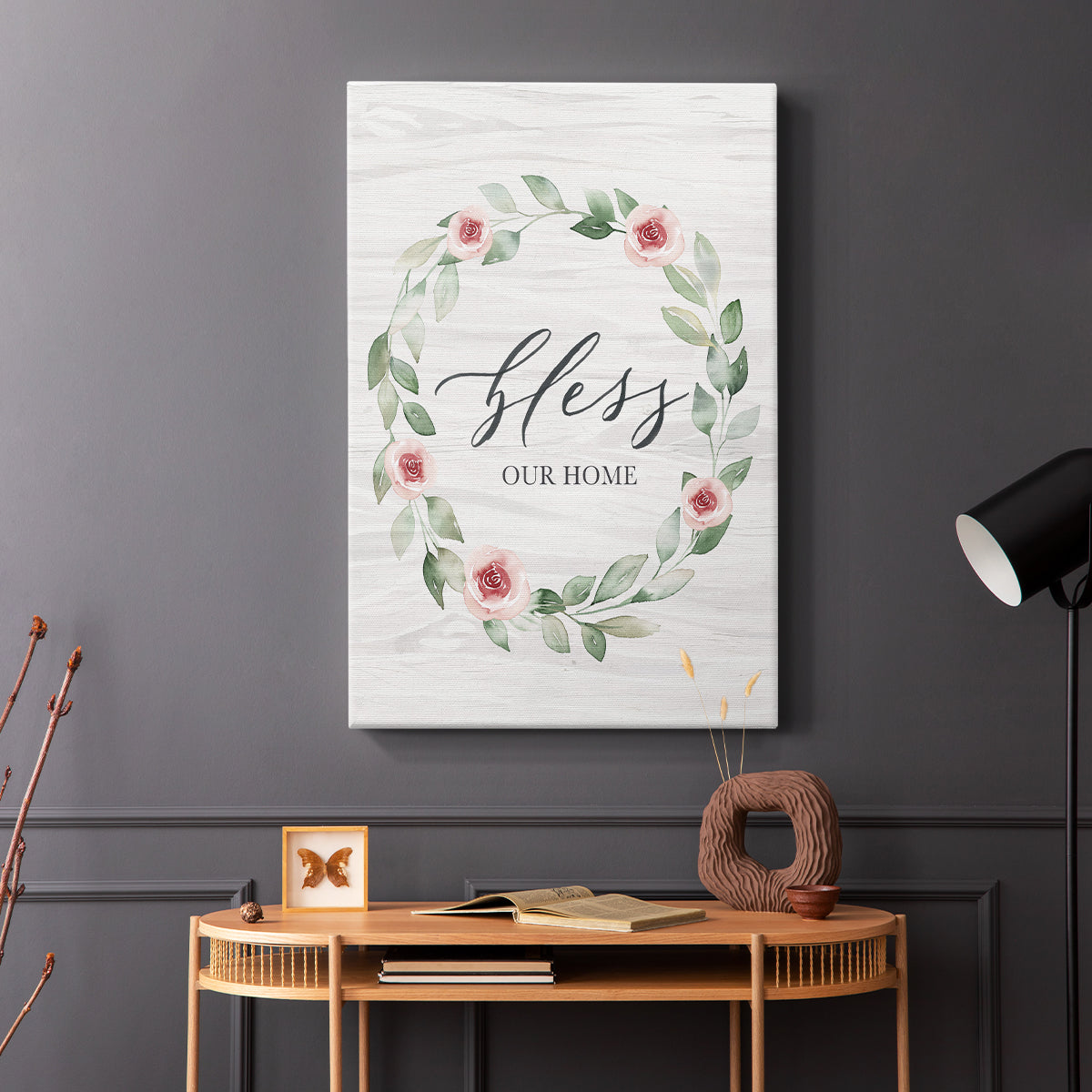 Bless Our Home - Canvas Art Print