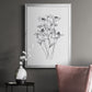 Farmhouse Plants I - Modern Framed Canvas Print