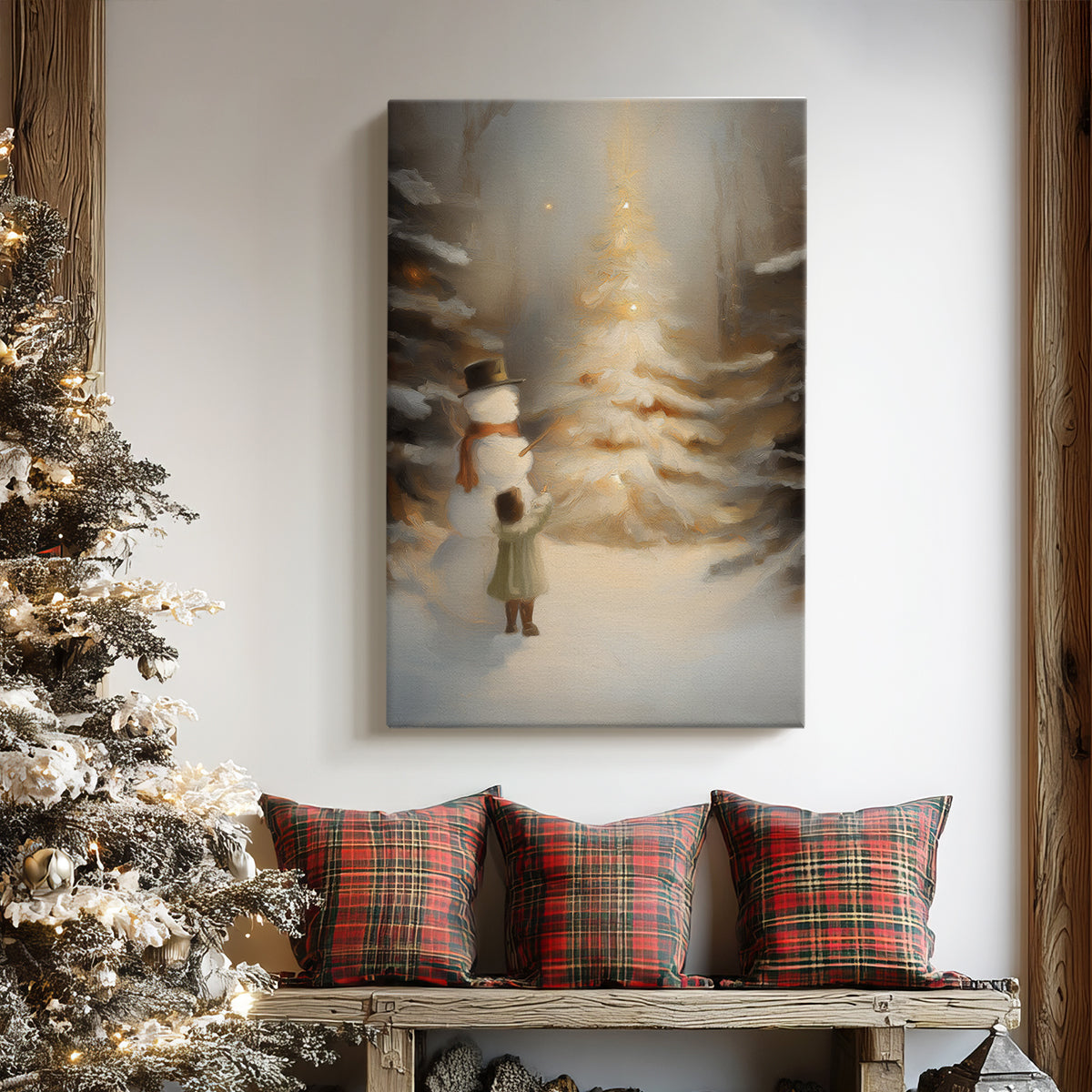 Amber Blessing of Morning - Canvas Art Print