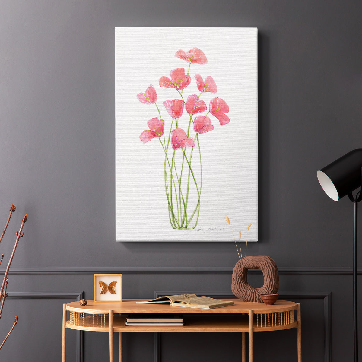 Intertwined Bouquet I - Canvas Art Print