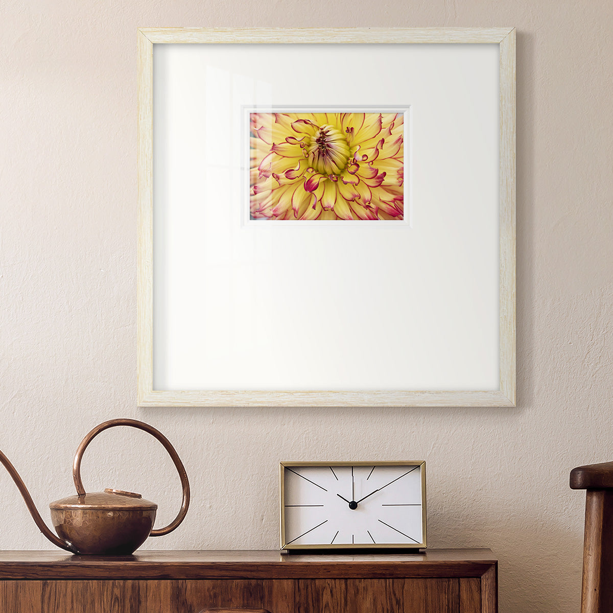 Blooms II Premium Framed Print Double Matboard