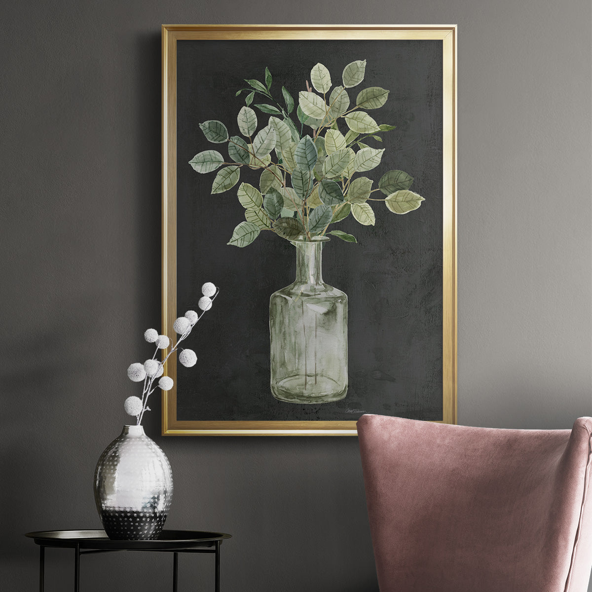 Artisanal Bouquet II - Modern Framed Canvas Print