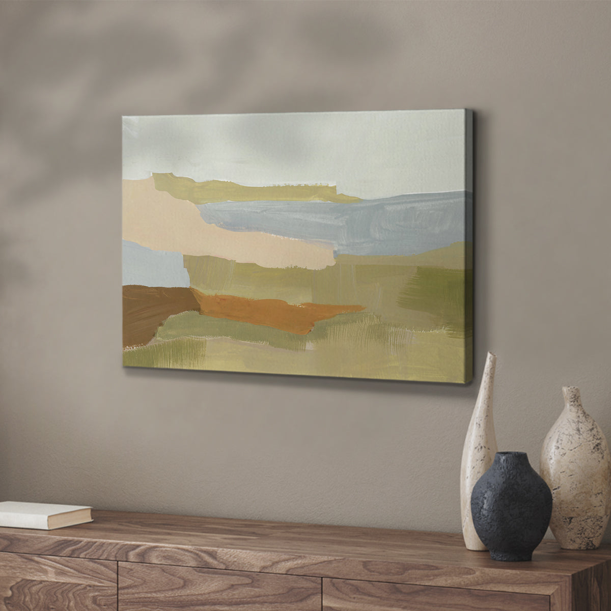 Stacked Landscape IV - Canvas Art Print