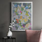Canne Garden - Modern Framed Canvas Print