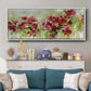 Playful Garden - Floater Framed Canvas Print