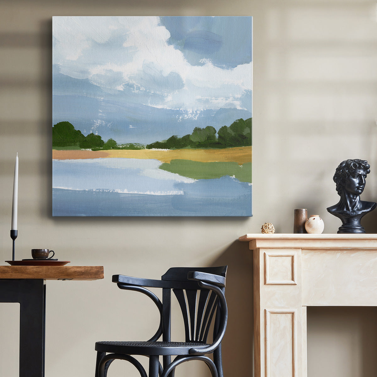 Lakeside Study I-Premium Gallery Wrapped Canvas - Ready to Hang