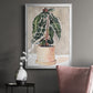 Potted Houseplant I - Modern Framed Canvas Print