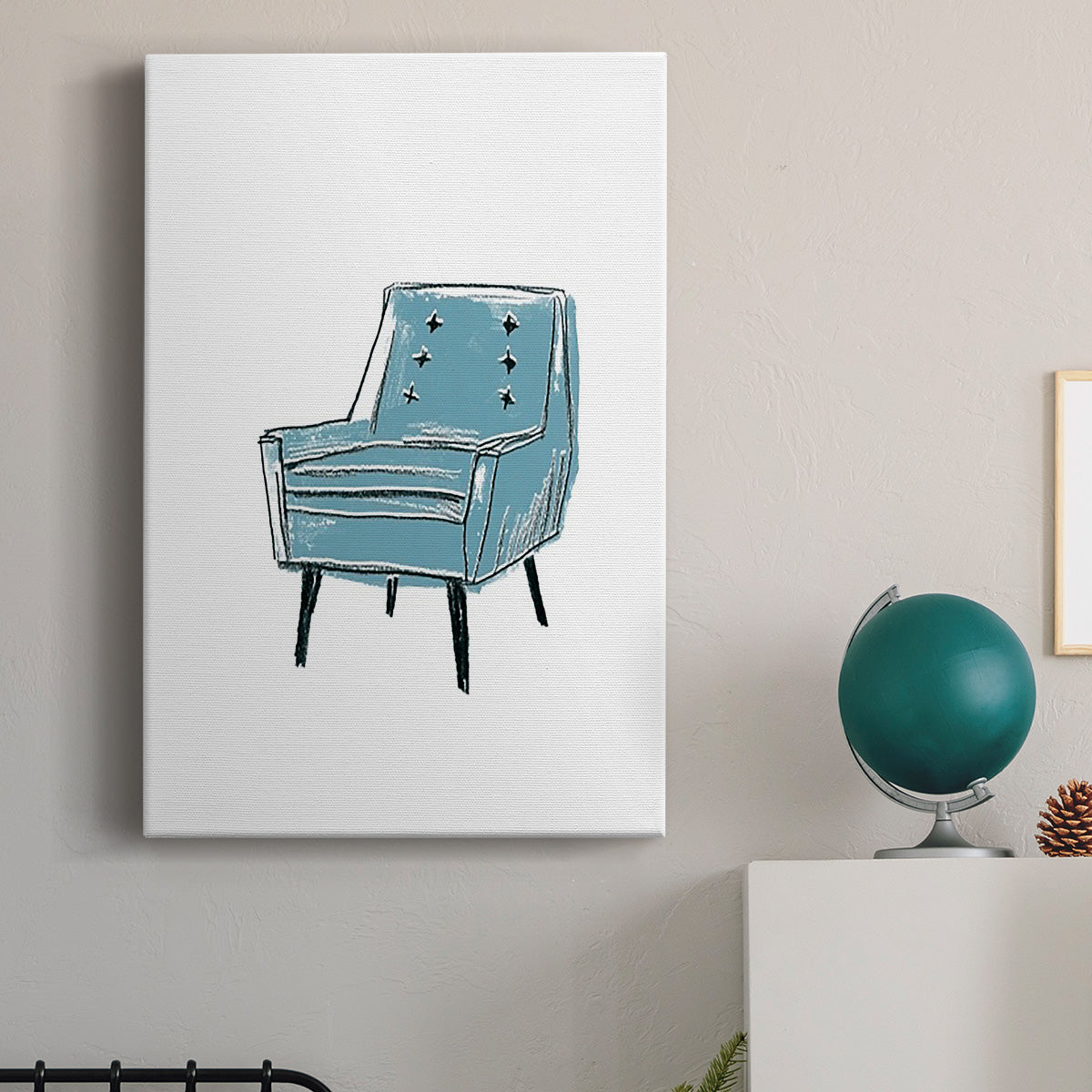 Take a Seat X Premium Gallery Wrapped Canvas - Ready to Hang