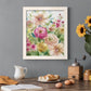 Jardin de Fleurs - Premium Canvas Framed in Barnwood - Ready to Hang