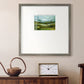 Emerald View III Premium Framed Print Double Matboard