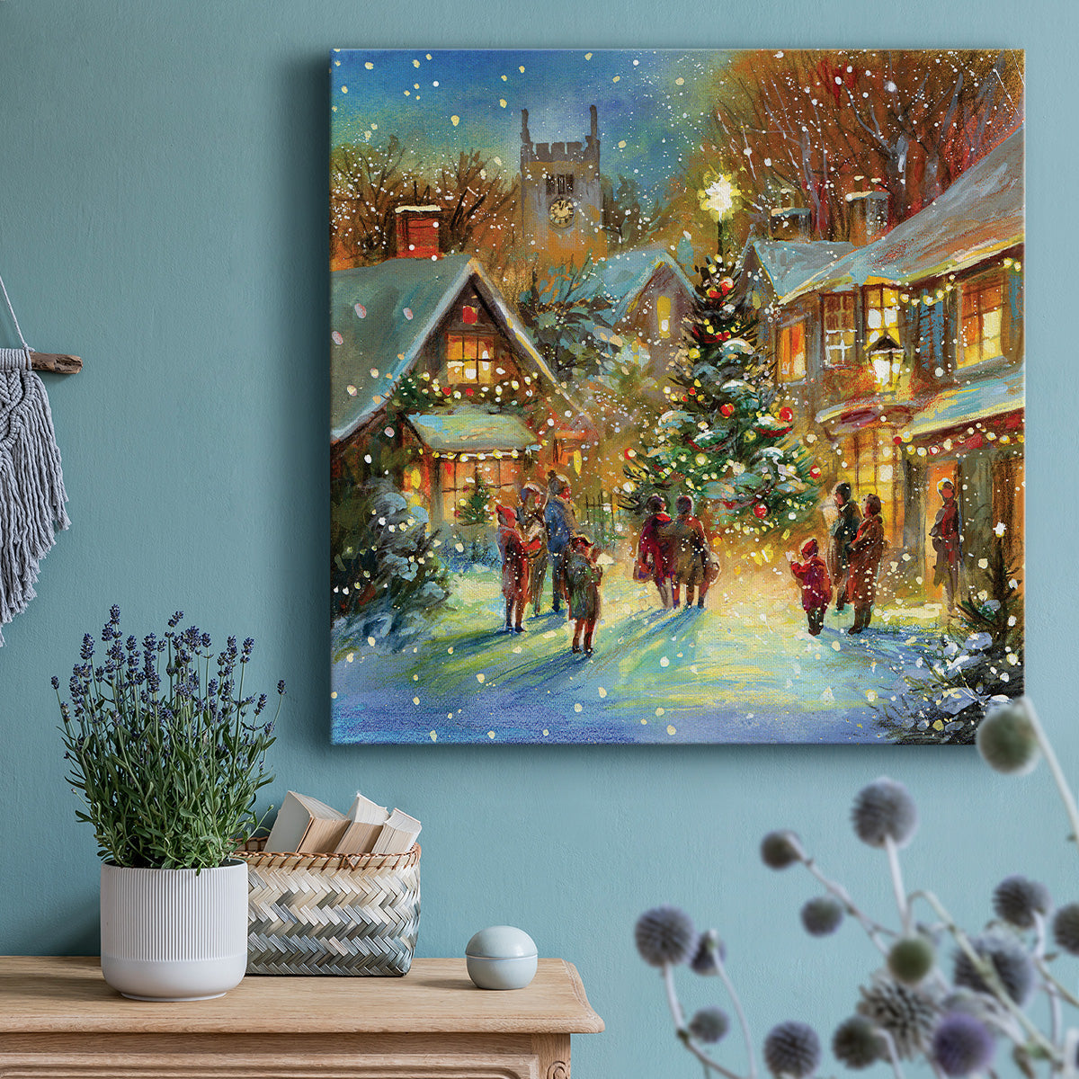 Evening Carol - Canvas Art Print
