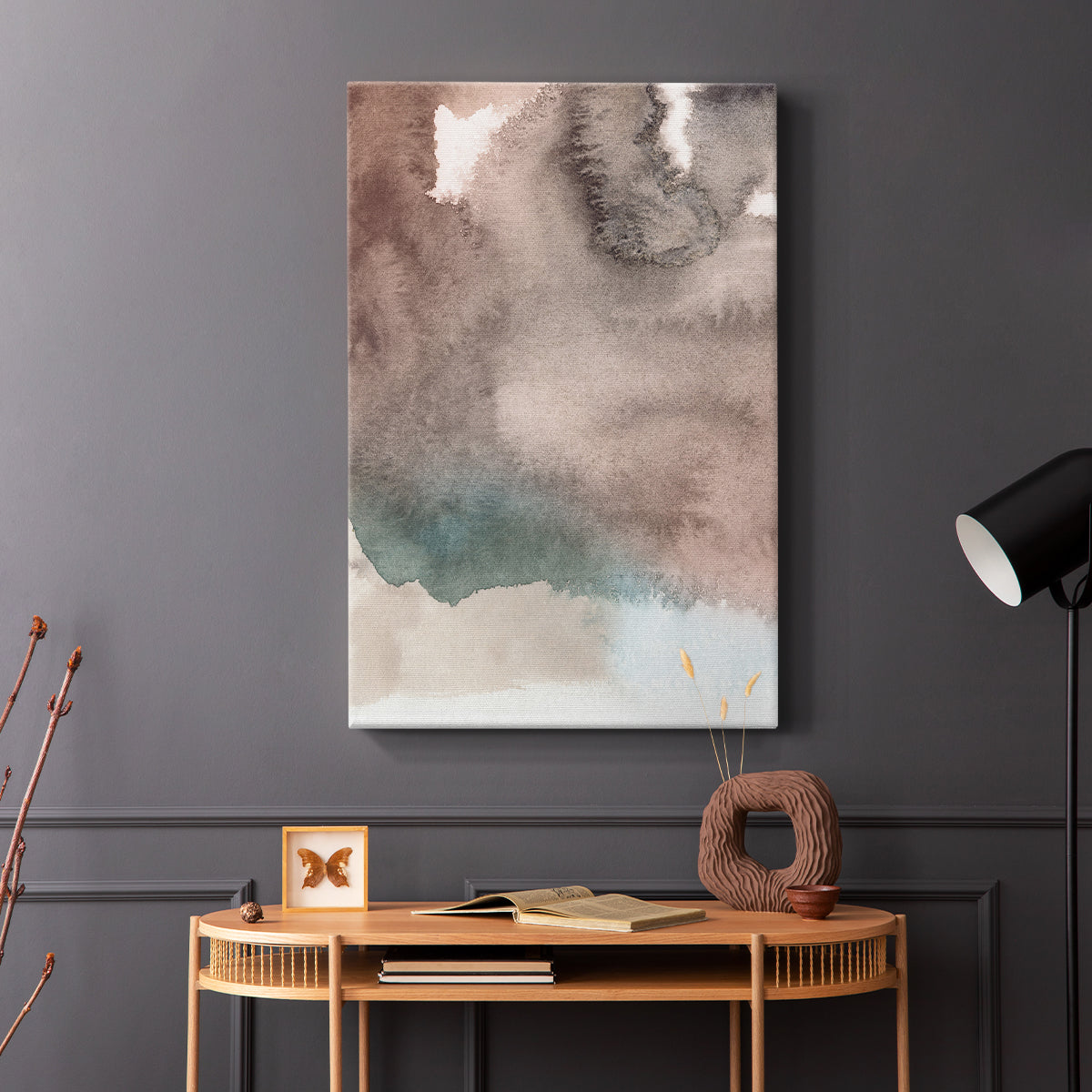Red Ochre Abstract I - Canvas Art Print