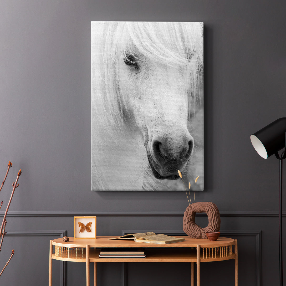 Island Pony I - Canvas Art Print