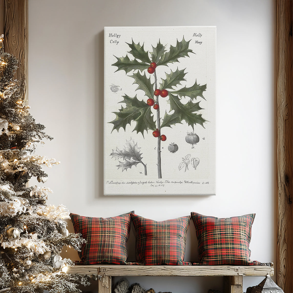 Silver Serenade of Dawn - Canvas Art Print