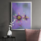 Exotic Flower Burst II - Modern Framed Canvas Print