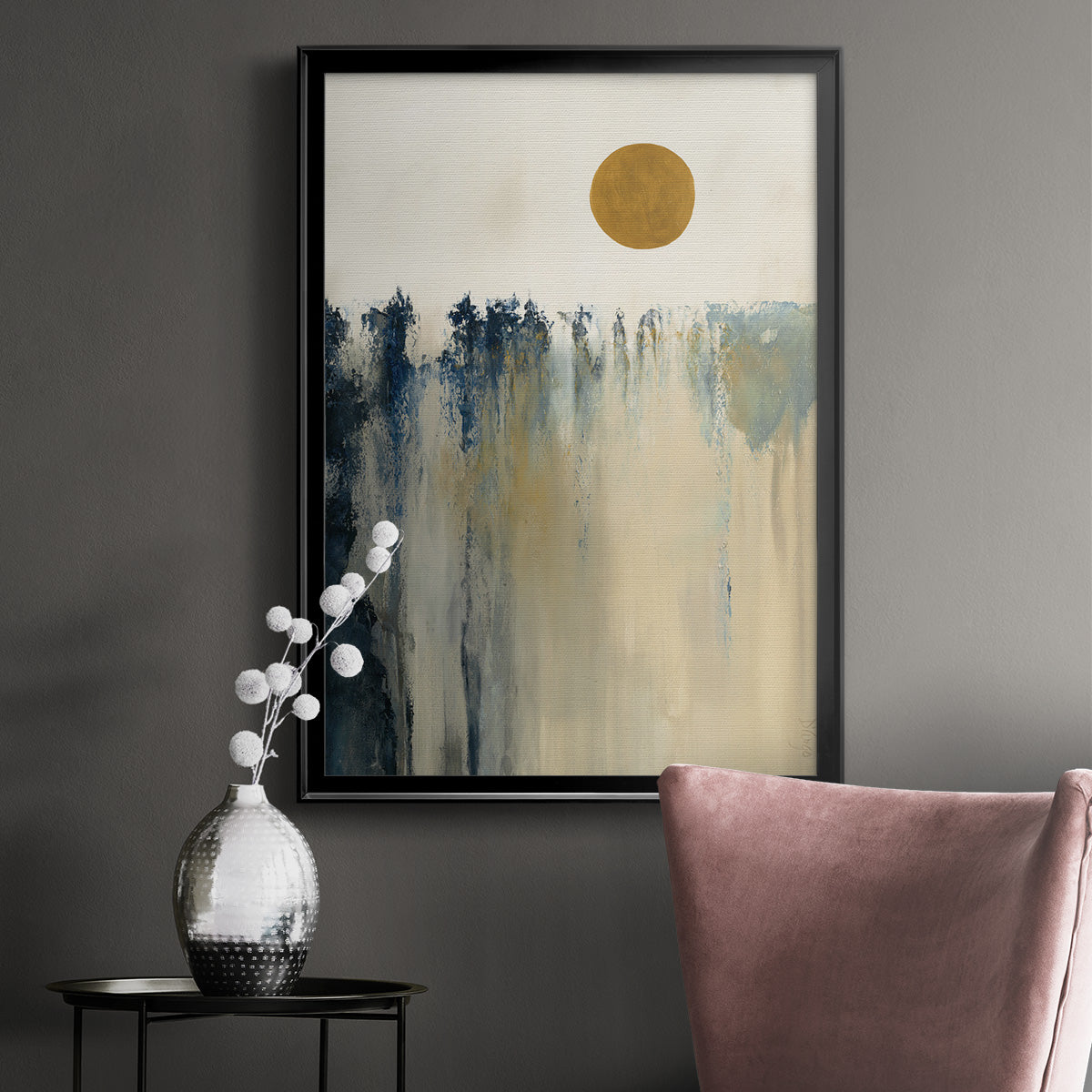 Equilibrium - Modern Framed Canvas Print