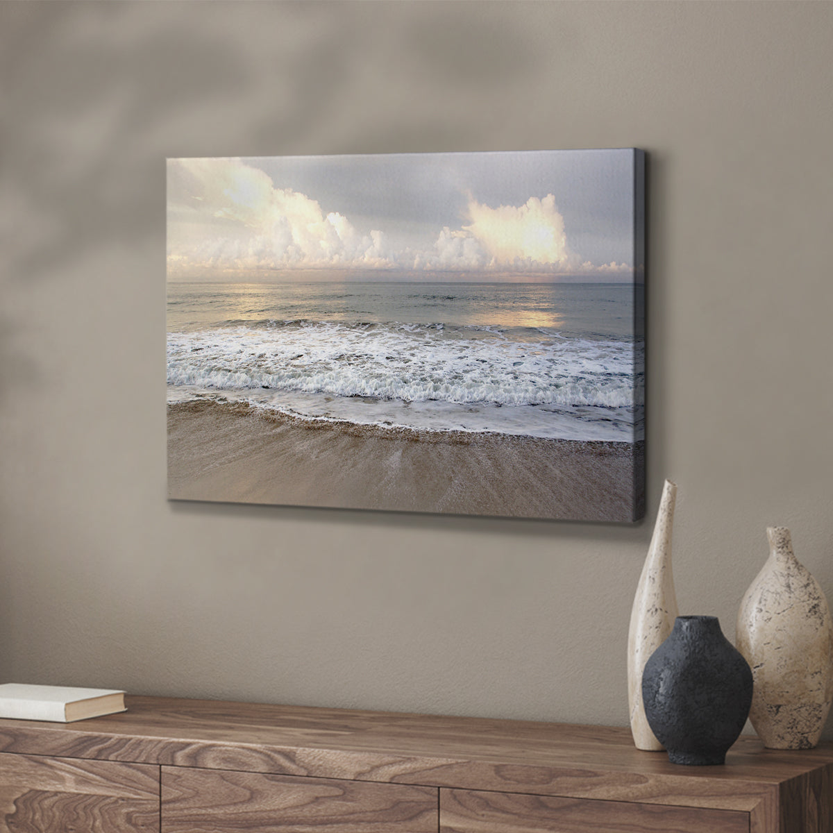 Ebbing Wave - Canvas Art Print
