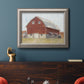 Rustic Red Barn II Premium Framed Canvas- Ready to Hang