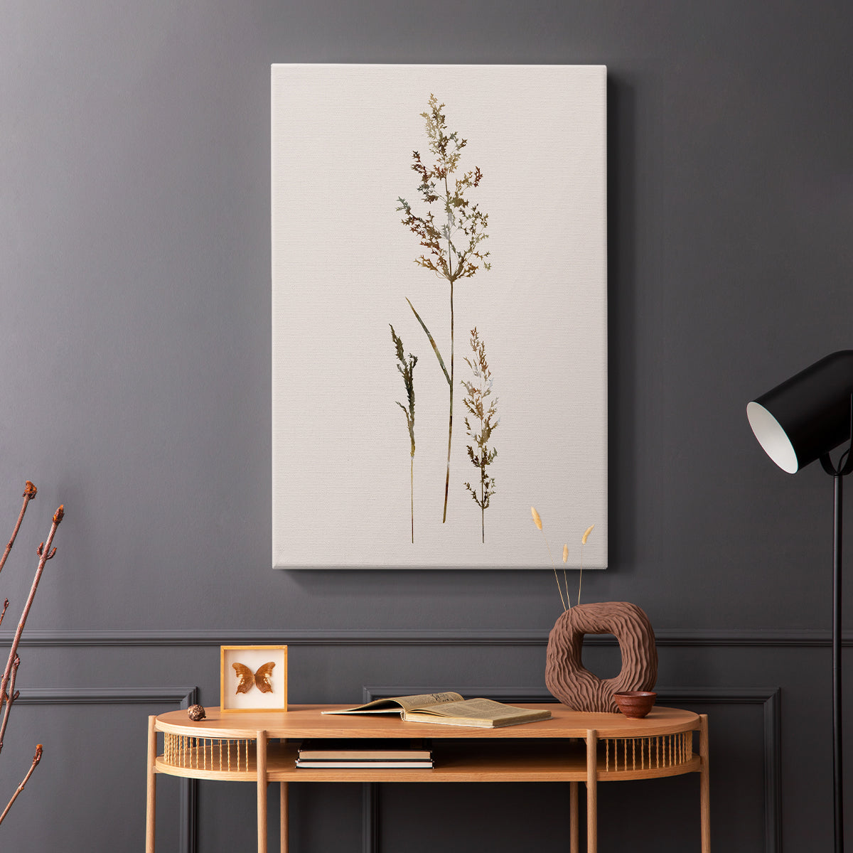 Delicate Stems II - Canvas Art Print