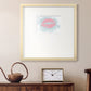 XOXO in Color Premium Framed Print Double Matboard