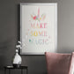 Sweet Unicorn IV - Modern Framed Canvas Print