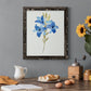 Blue Blossom Botanical III - Premium Canvas Framed in Barnwood - Ready to Hang