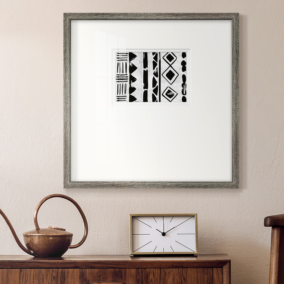 Becoming One IV - Double Matboard Framed Print
