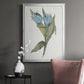 Blue Tulip Picks II - Modern Framed Canvas Print