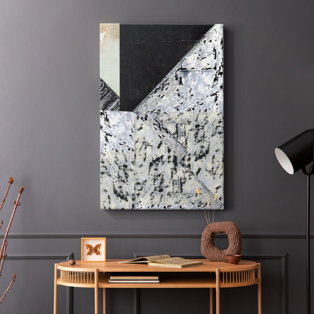 Tiles & Texture Abstract Angles II - Canvas Art Print