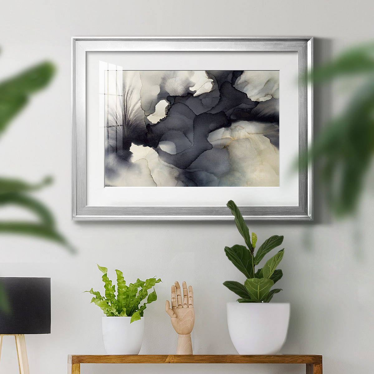 Sound & Color - Modern Framed Art Print