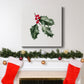 Christmas Holly I-Premium Gallery Wrapped Canvas - Ready to Hang