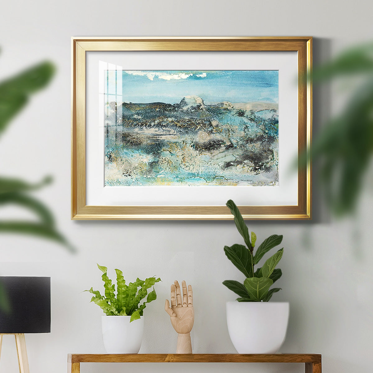 Pattern of Peace I - Modern Framed Art Print