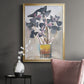 Oxalis in Vase II - Modern Framed Canvas Print