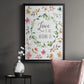 Love is All Around Us - Modern Framed Canvas Print