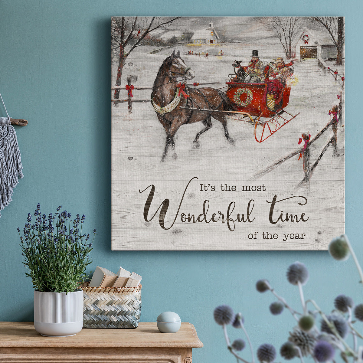 Most Wonderful Time - Canvas Art Print