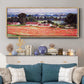 Poppy Field at Giverny, 1885 - Floater Framed Canvas Print