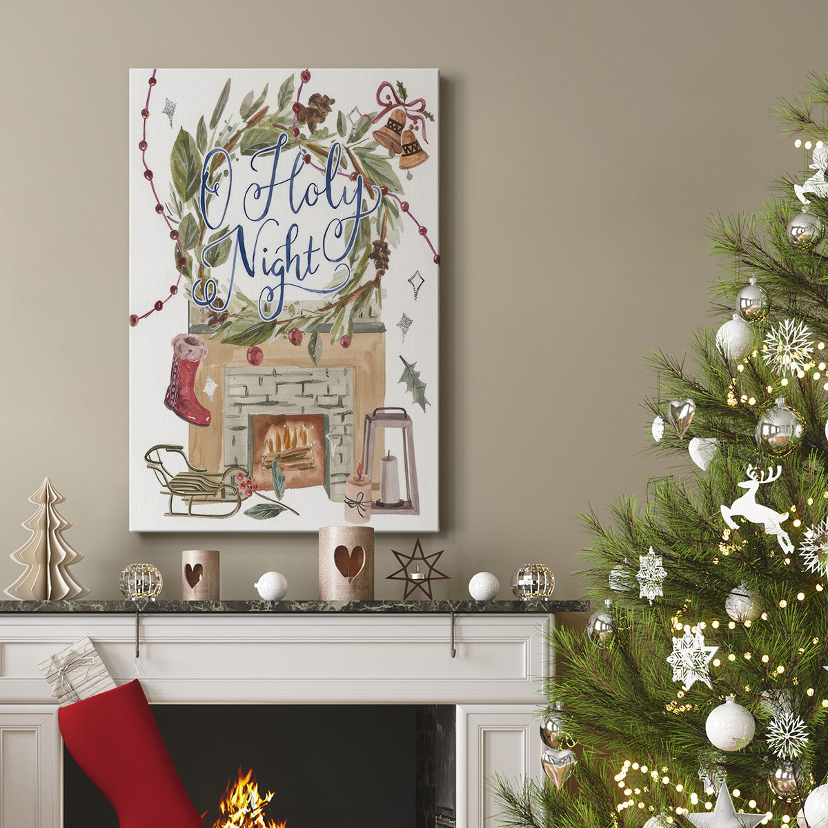 O Holy Night II - Gallery Wrapped Canvas