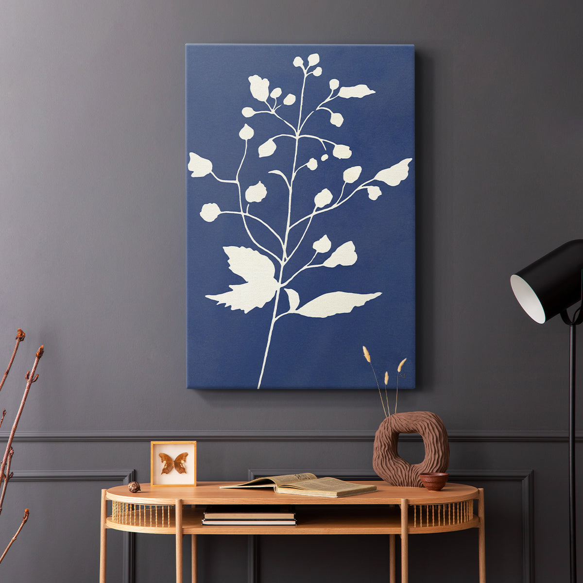 Night Sky Silhouette II - Canvas Art Print