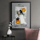 Trick or Treat Ghost - Modern Framed Canvas Print