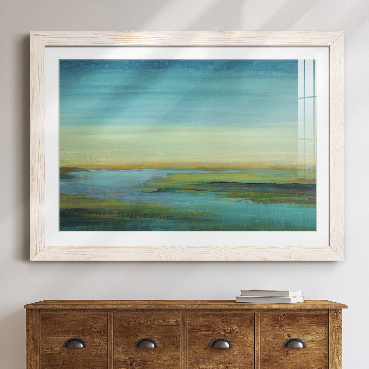 The Flow - Barnwood Framed Art Print