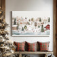 Frostlit Icicles Serenade - Canvas Art Print