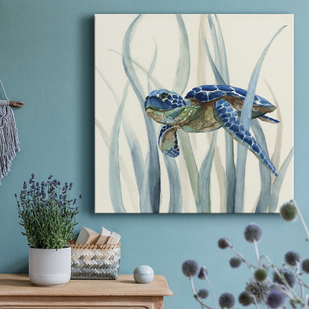 Turtle in Seagrass II