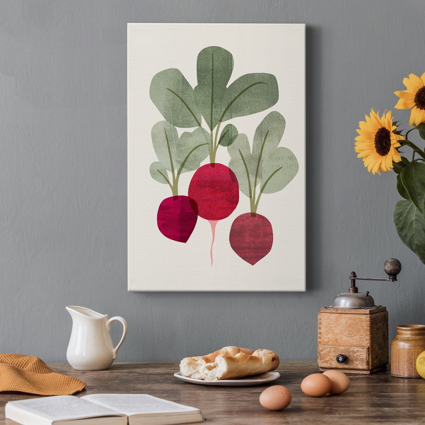 Organic Veg I Premium Gallery Wrapped Canvas - Ready to Hang