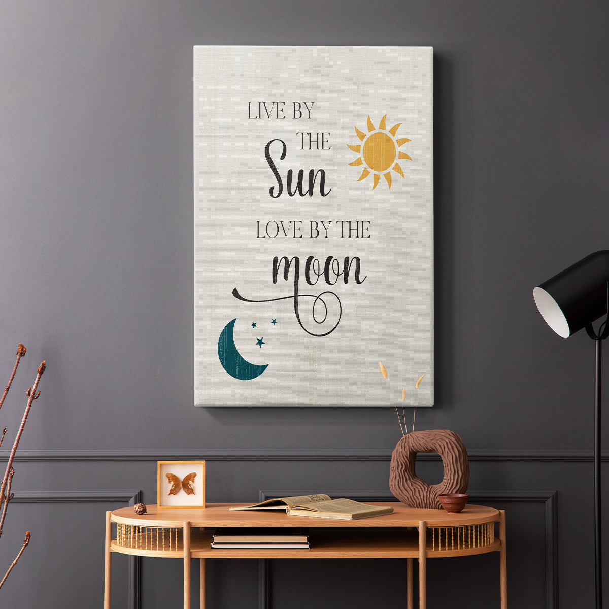 Sun and Moon - Canvas Art Print