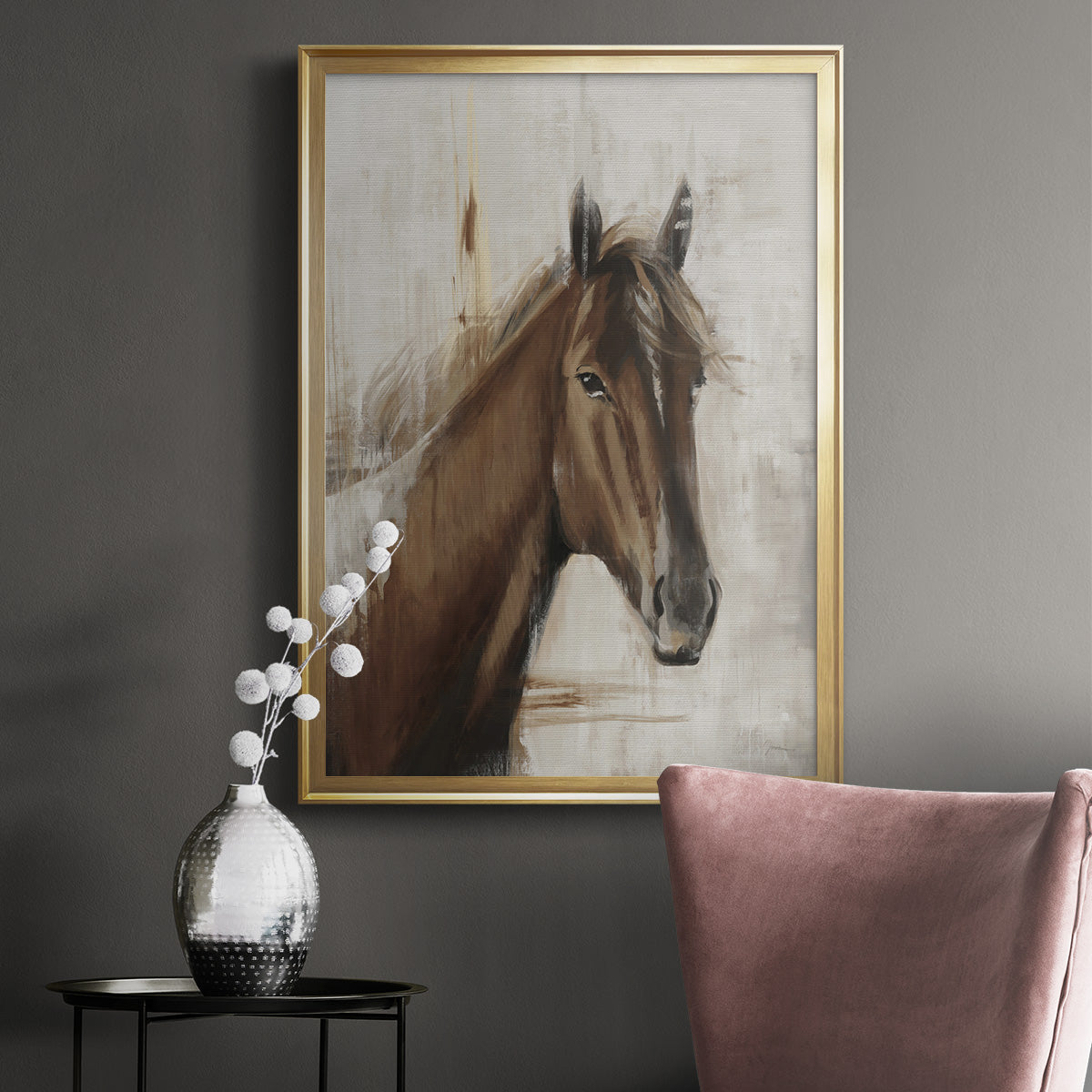 Free Spirit - Modern Framed Canvas Print